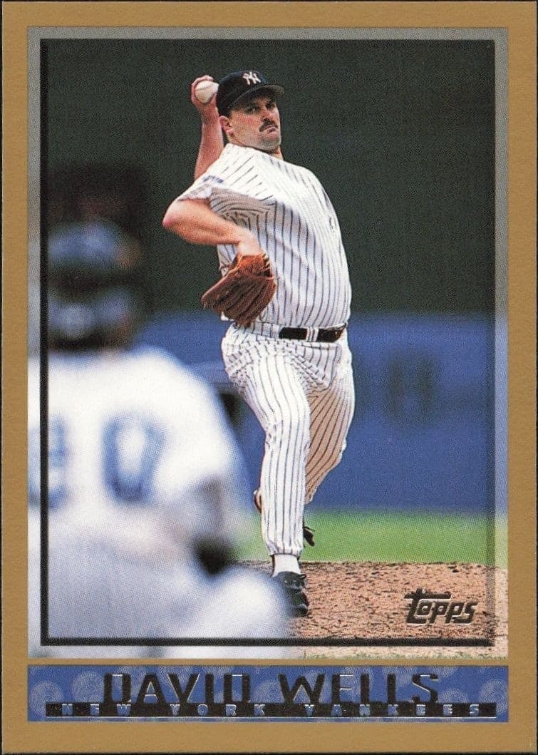 1998 Topps Series 1 David Wells #83 trading card