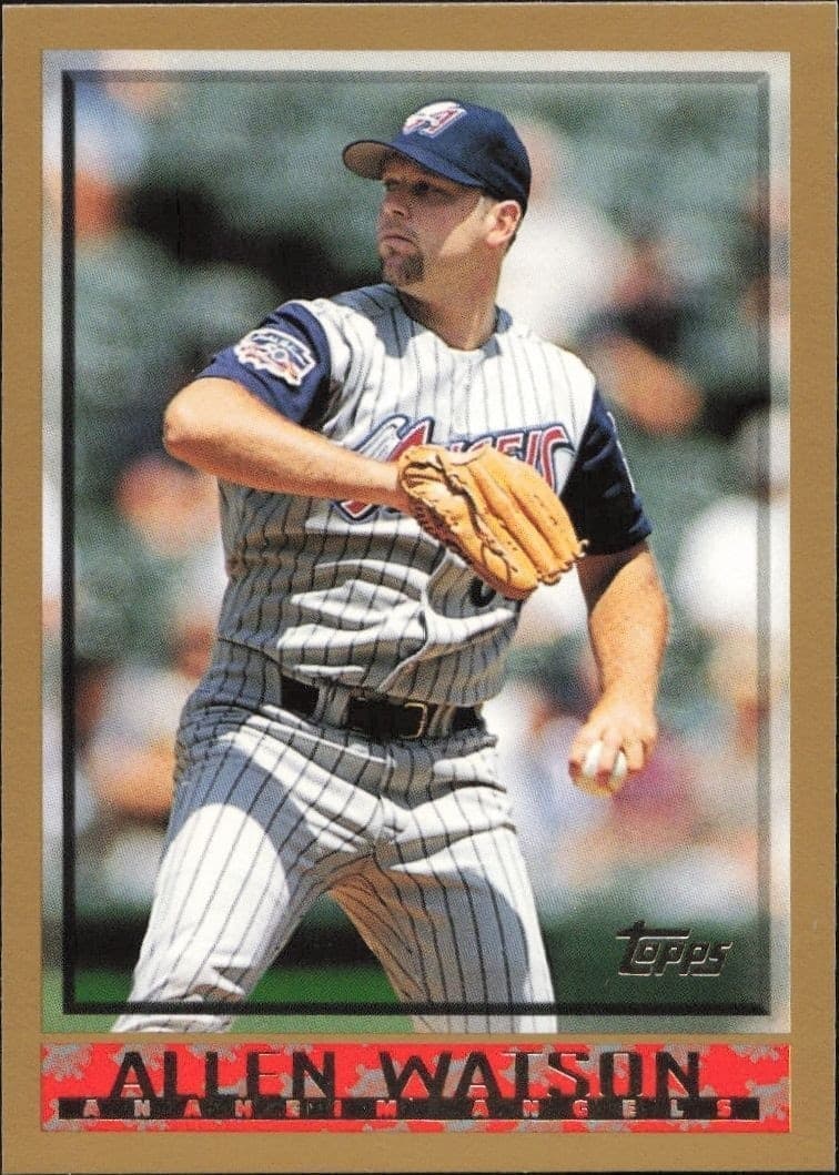1998 Topps Series 1 Allen Watson #211 trading card