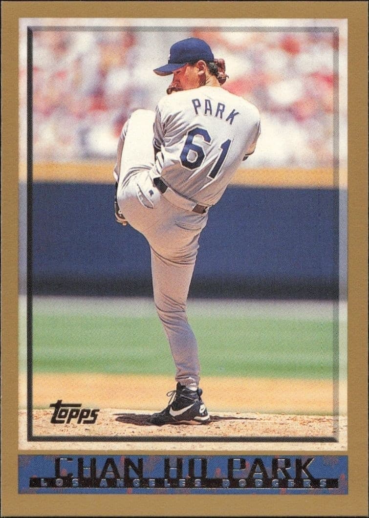 1998 Topps Series 1 Chan Ho Park #17 trading card