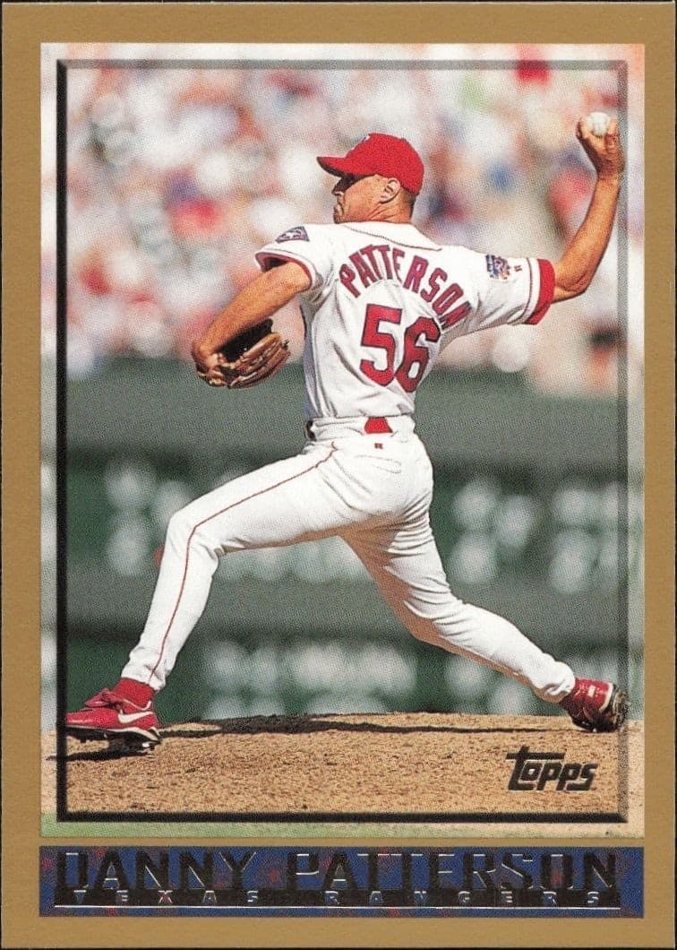 1998 Topps Series 1 Danny Patterson #48 trading card