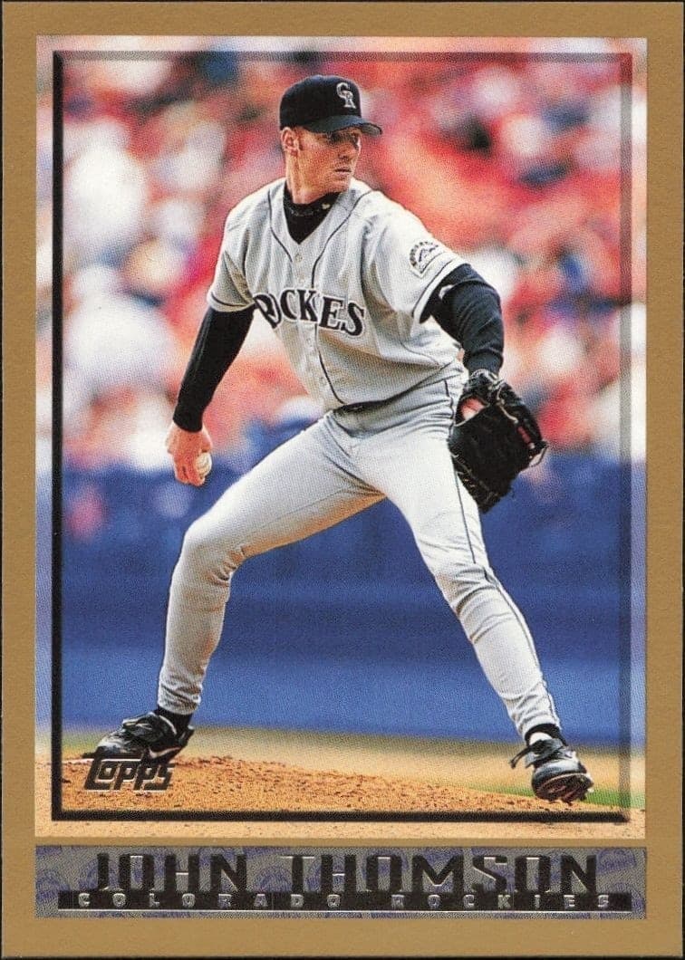 1998 Topps John Thomson #26 baseball trading card front