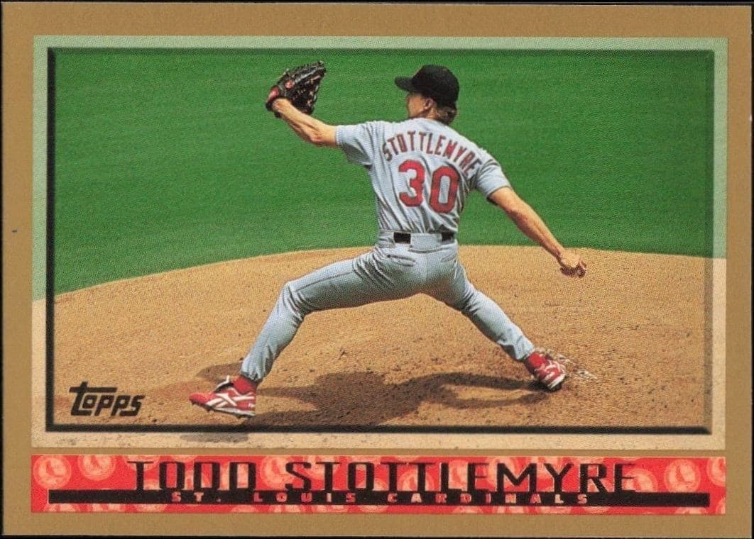 1998 Topps Series 1 Todd Stottlemyre #139 trading card