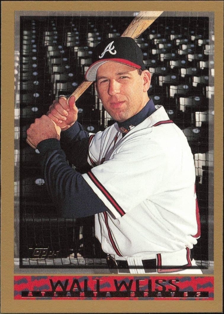 1998 Topps Series 2 Walt Weiss #456 trading card