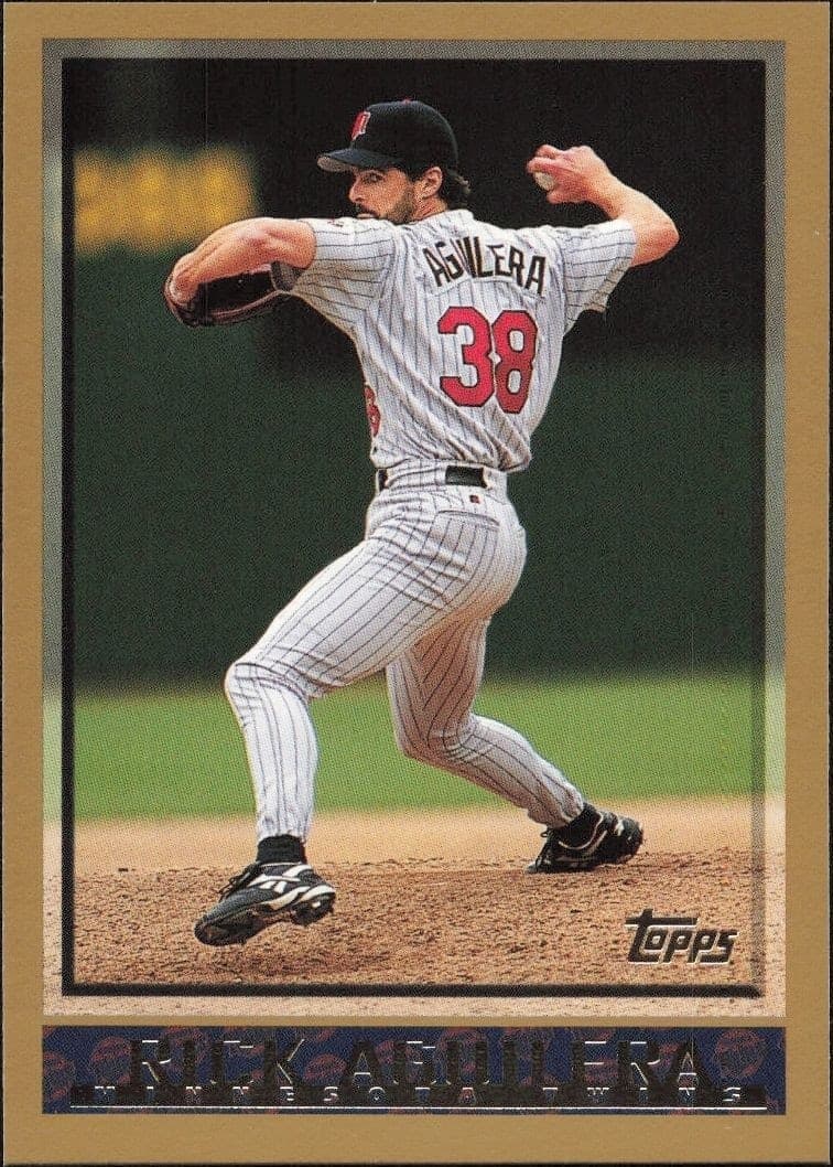 1998 Topps Series 1 Rick Aguilera #95 trading card