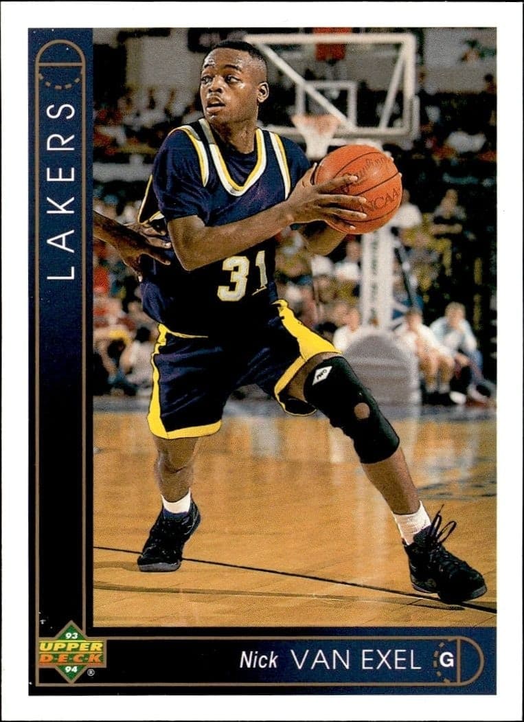 1993-94 Upper-Deck Collector's Choice Nick Van Exel #162 trading card