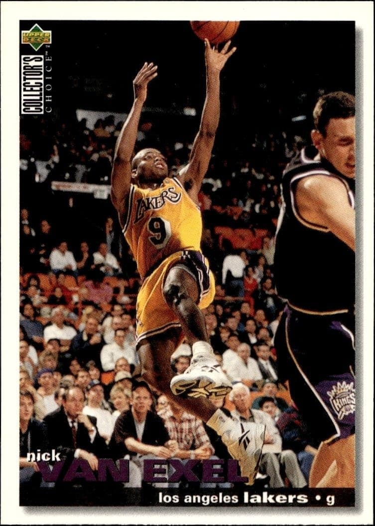 1995-96 Upper-Deck Collector's Choice Nick Van Exel #9 trading card