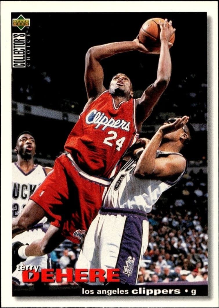 1995-96 Upper-Deck Collector's Choice Terry Dehere #51 trading card