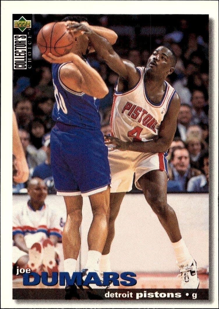 1995-96 Upper-Deck Collector's Choice Joe Dumars #4 trading card