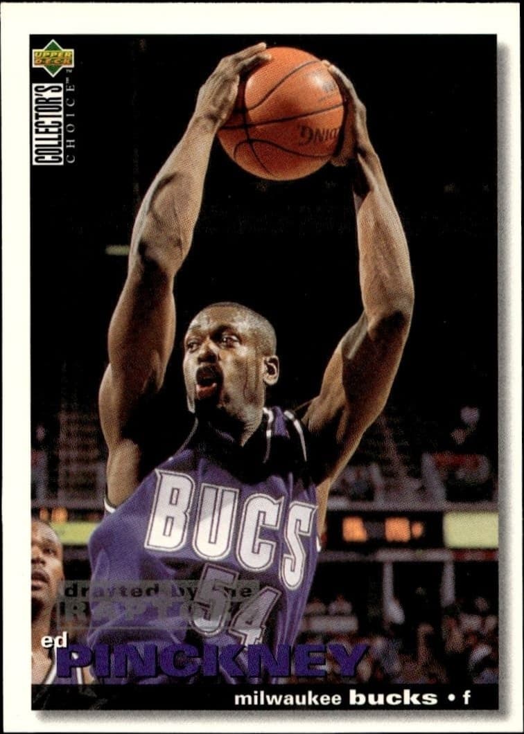 1995-96 Upper-Deck Collector's Choice Ed Pinckney #17 trading card