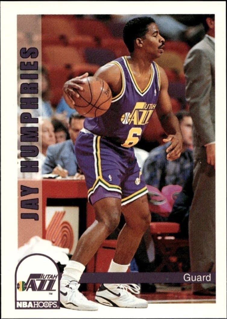 1992-93 Skybox NBA Hoops Series 2 Jay Humphries #474 trading card