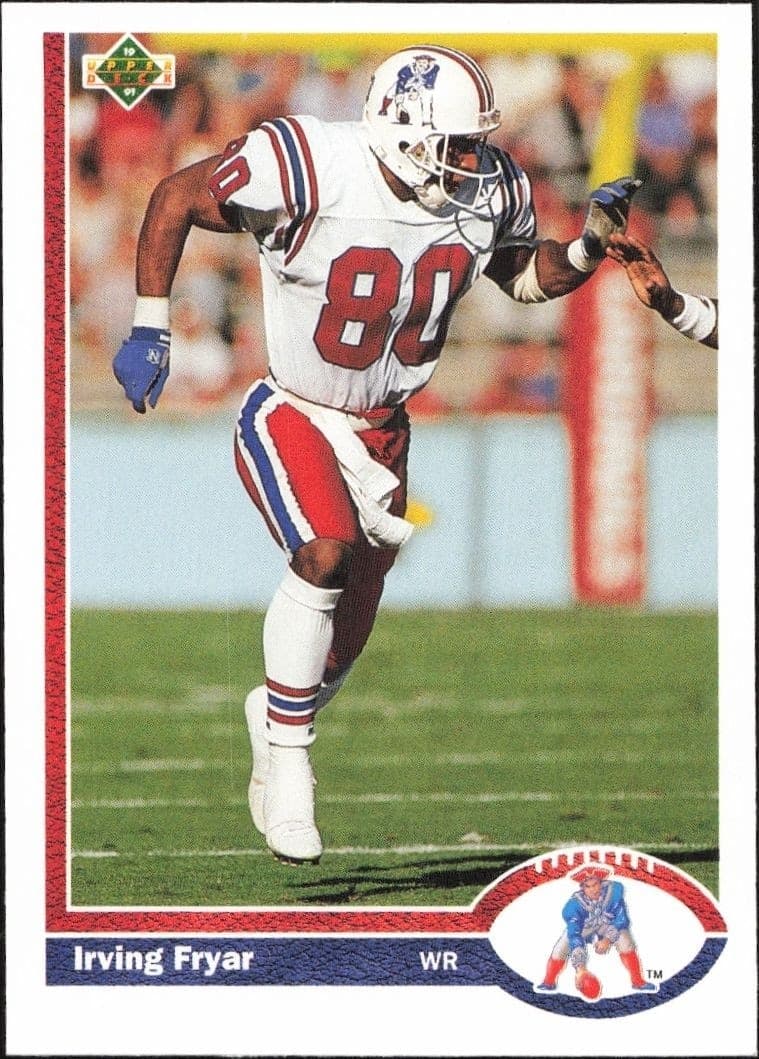 1991 Upper Deck Irving Fryar #270 football trading card front