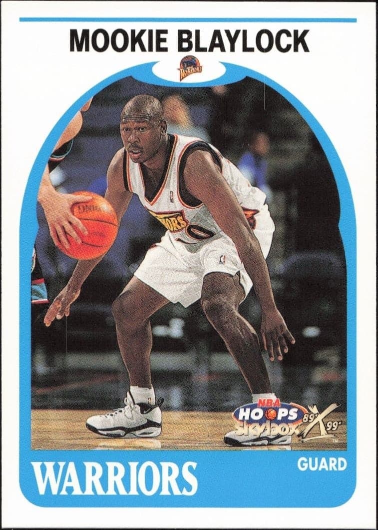 1999-00 Skybox NBA Hoops Decade Mookie Blaylock #2 basketball trading card front