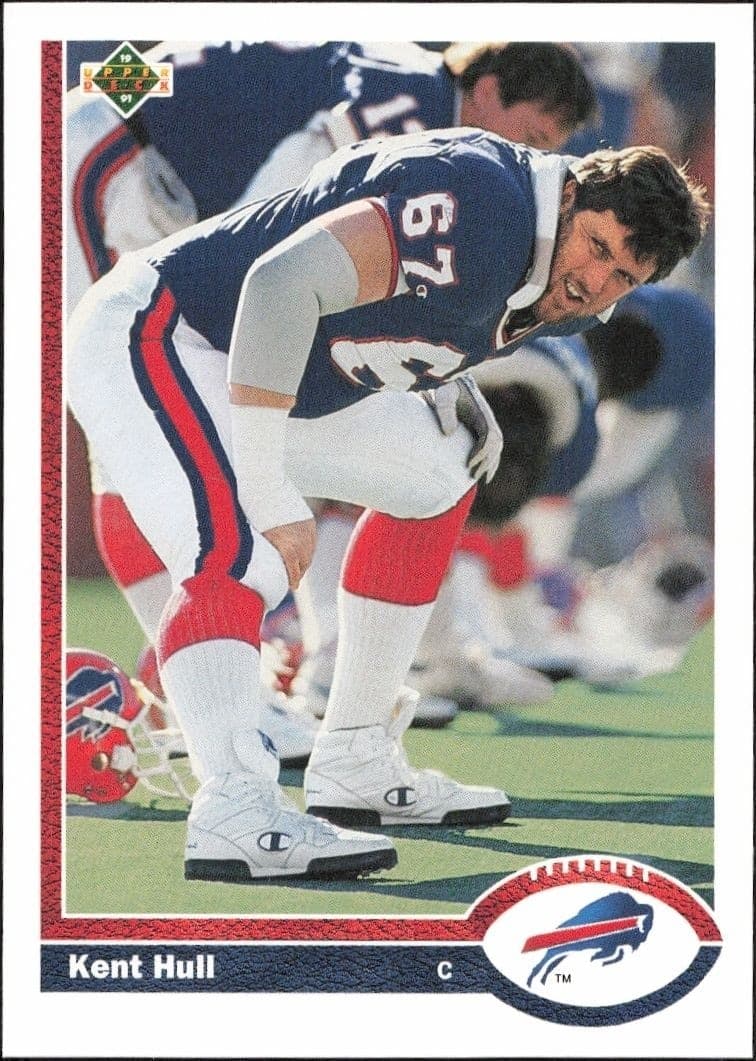 1991 Upper-Deck Kent Hull #377 trading card