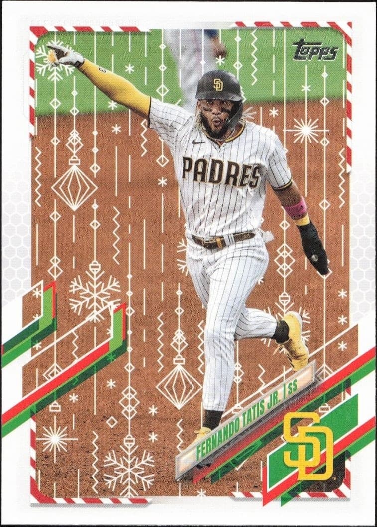 2021 Topps Holiday Fernando Tatis Jr. #HW1 trading card