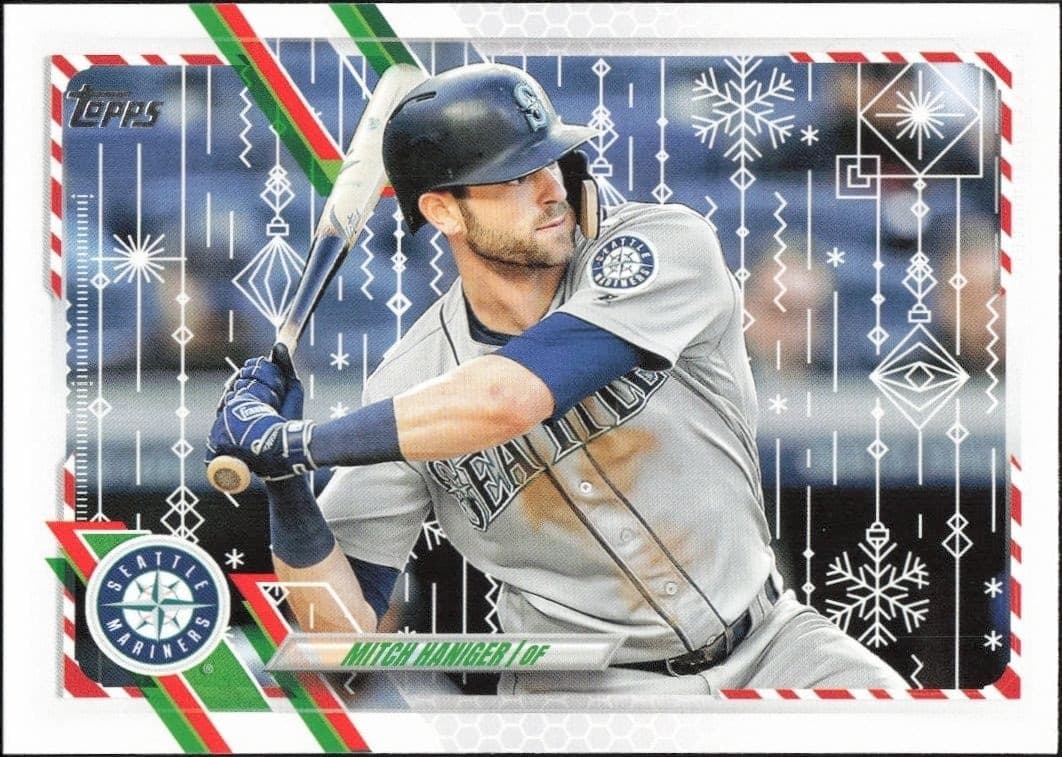 2021 Topps Holiday Mitch Haniger #HW54 trading card