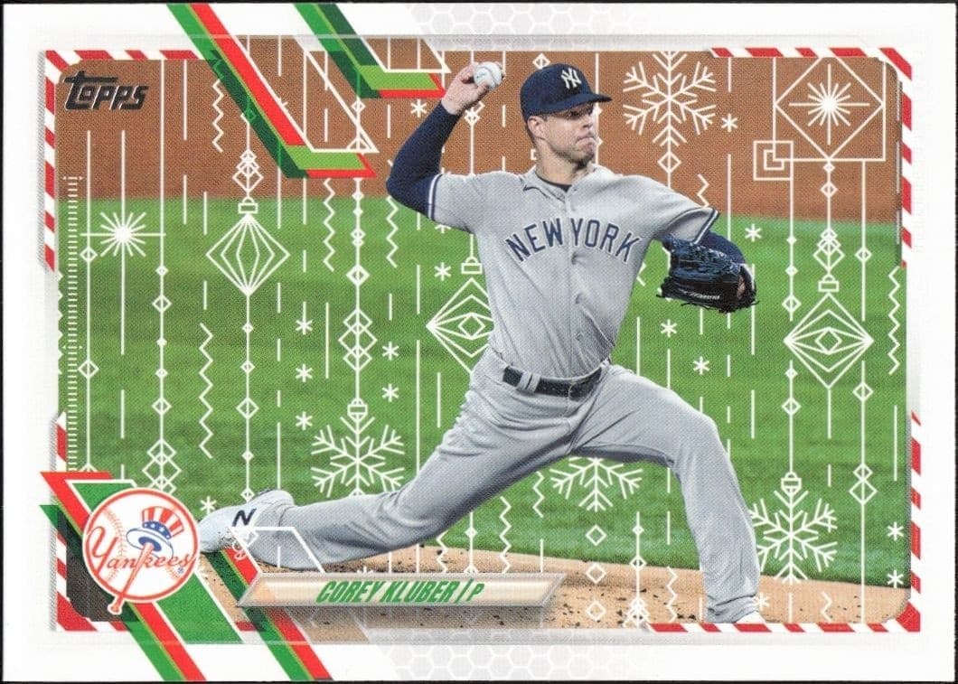 2021 Topps Holiday Corey Kluber #HW46 trading card