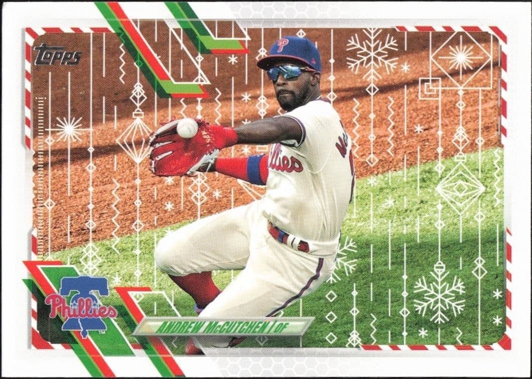 2021 Topps Holiday Andrew McCutchen #HW215 trading card