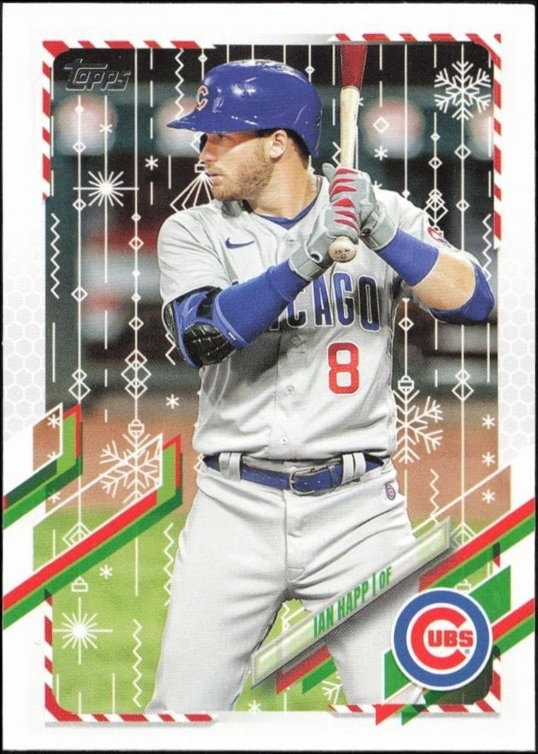 2021 Topps Holiday Ian Happ #HW199 trading card