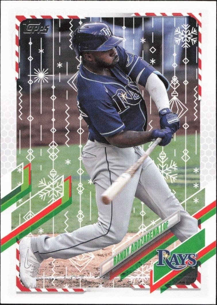 2021 Topps Holiday Randy Arozarena #HW206 trading card