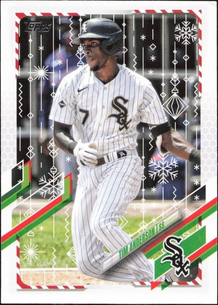 2021 Topps Holiday Tim Anderson #HW170 trading card
