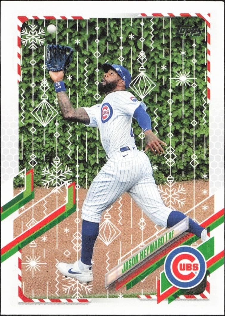2021 Topps Holiday Jason Heyward #HW75 trading card