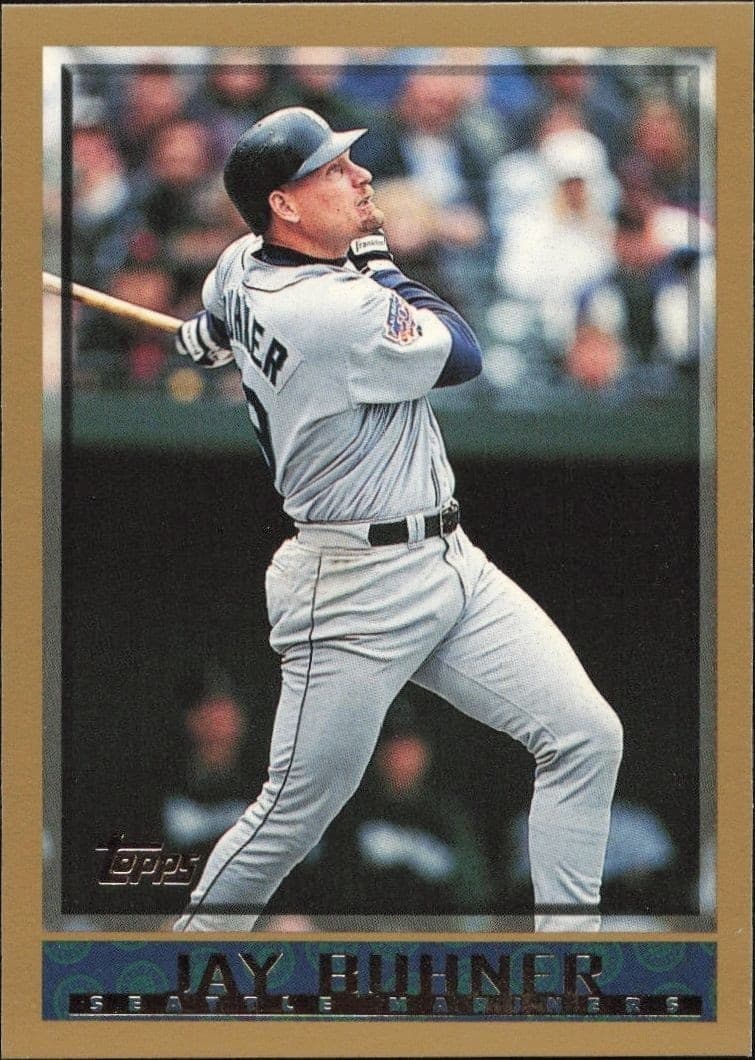 1998 Topps Series 1 Jay Buhner #90 trading card