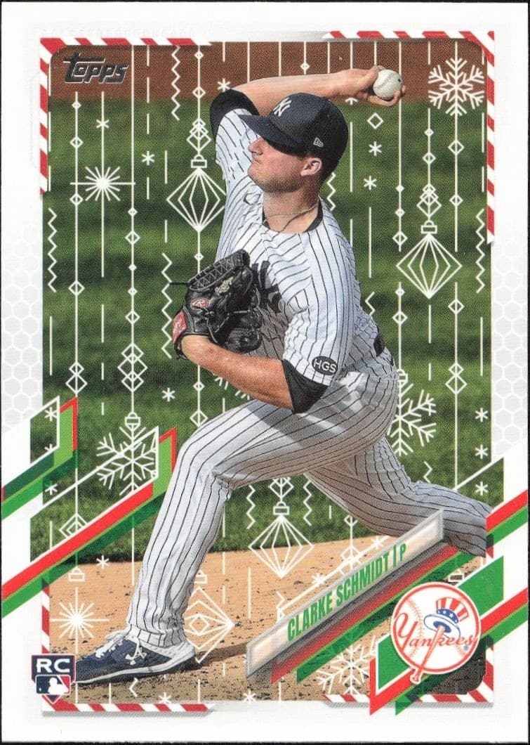 2021 Topps Holiday Clarke Schmidt #HW59 trading card