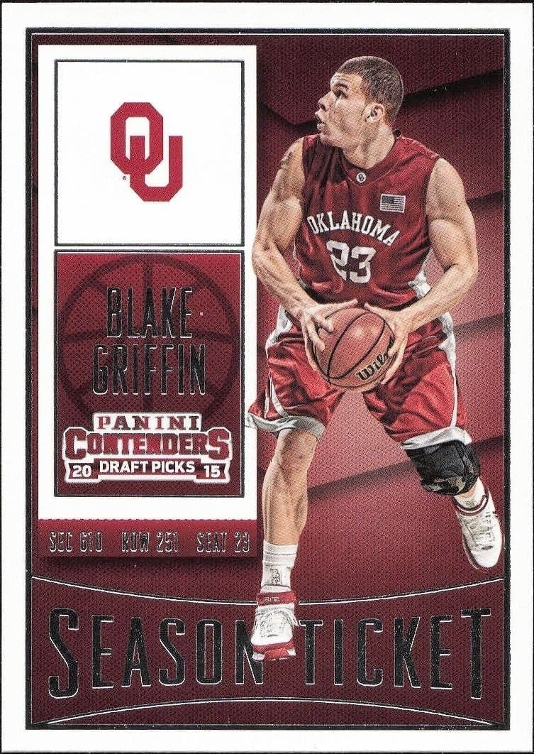 2015-16 Panini Contenders Draft Picks Blake Griffin #11 trading card