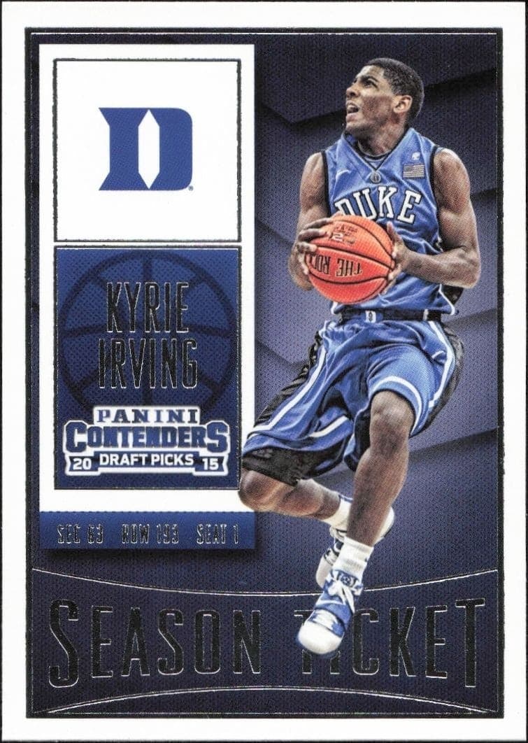 2015-16 Panini Contenders Draft Picks Kyrie Irving #63 trading card