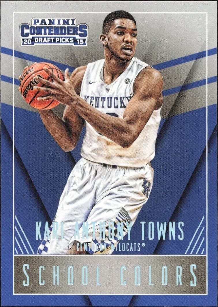 2015-16 Panini Contenders Draft Picks Karl-Anthony Towns #24 trading card