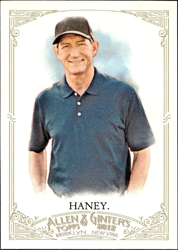 2012 Topps Allen & Ginter Hank Haney #245 baseball trading card front