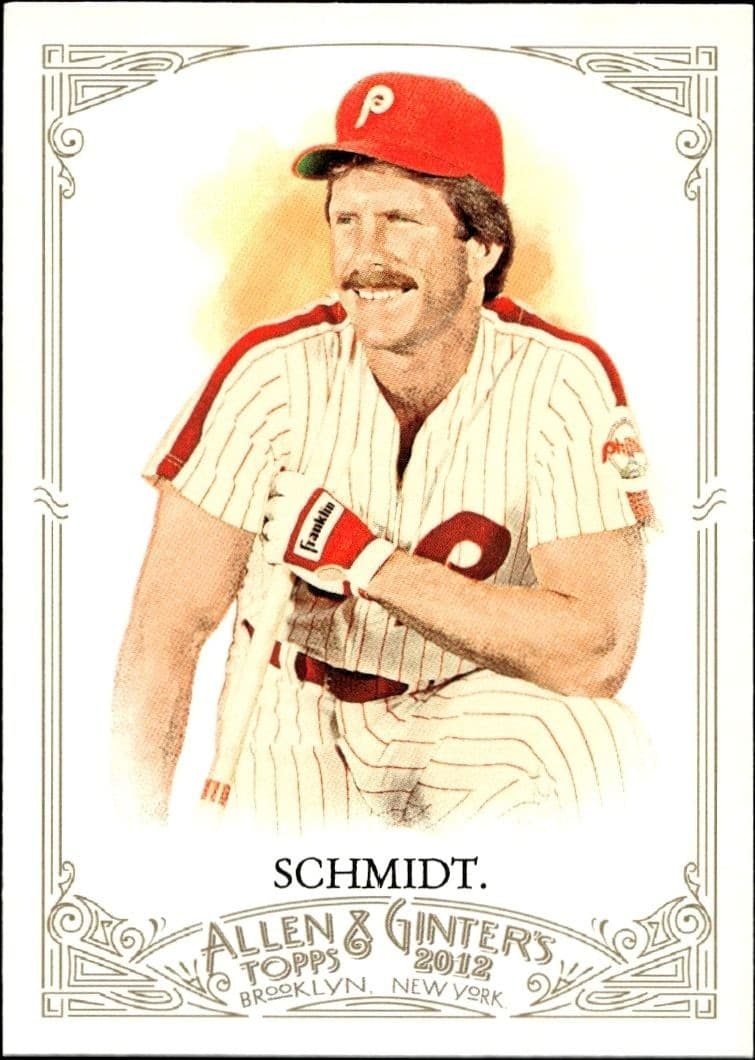 2012 Topps Allen & Ginter Mike Schmidt #269 trading card