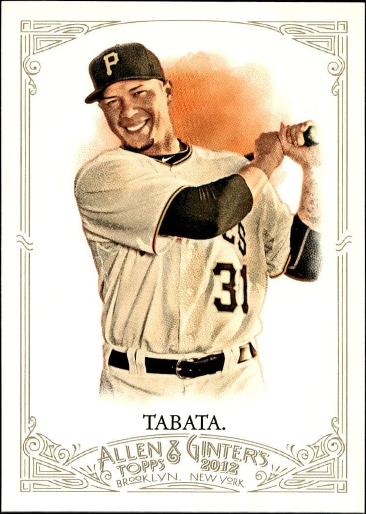 2012 Topps Allen & Ginter Jose Tabata #272 baseball trading card front
