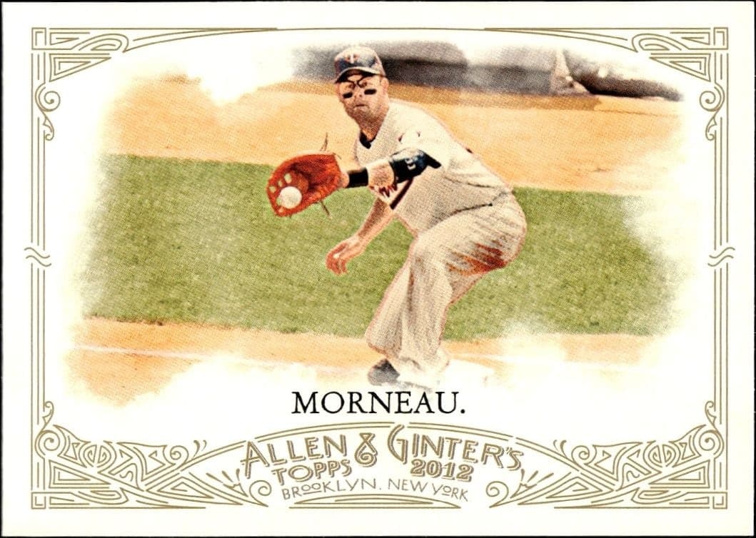 2012 Topps Allen & Ginter Justin Morneau #297 baseball trading card front