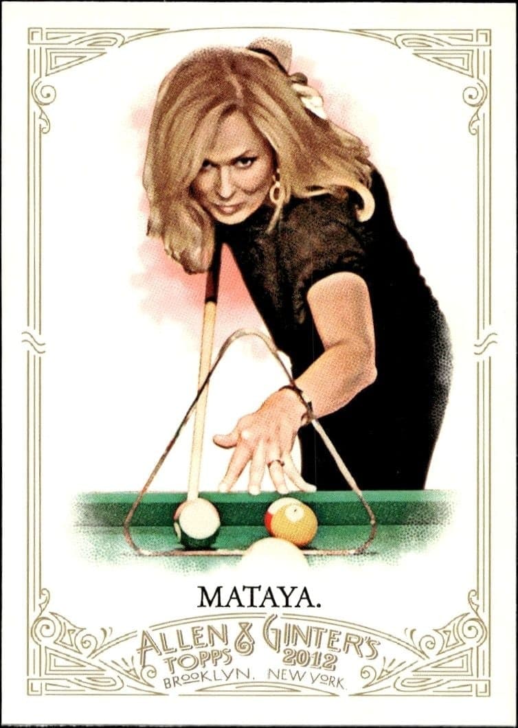 2012 Topps Allen & Ginter Ewa Mataya #45 baseball trading card front