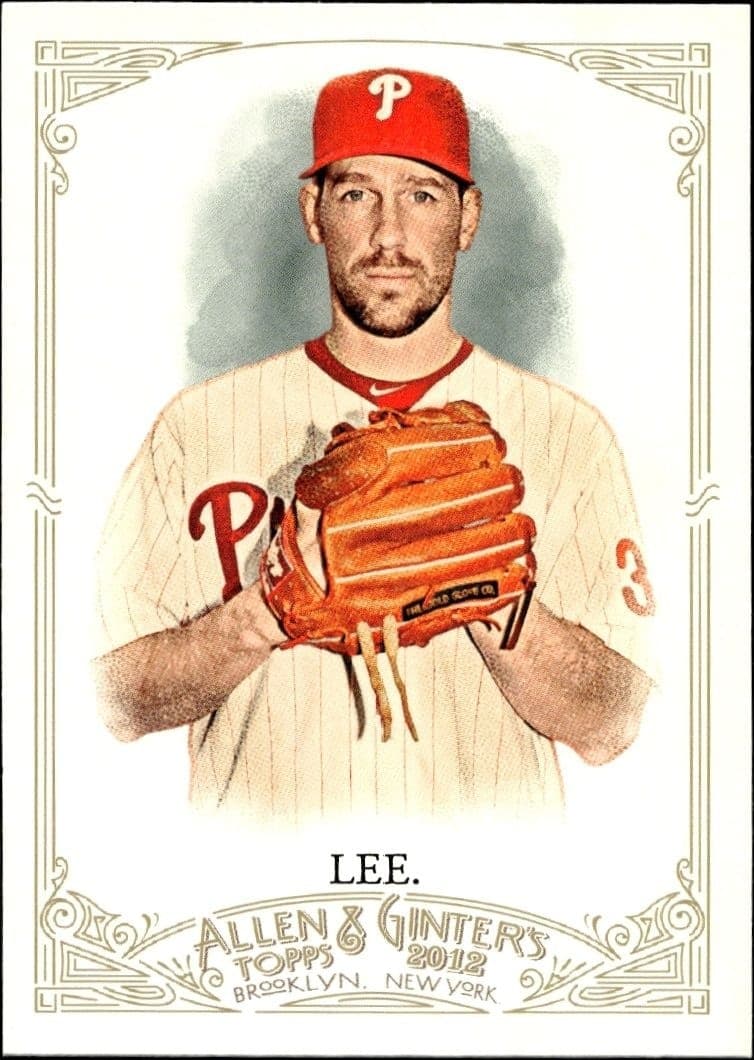2012 Topps Allen & Ginter Cliff Lee #293 trading card