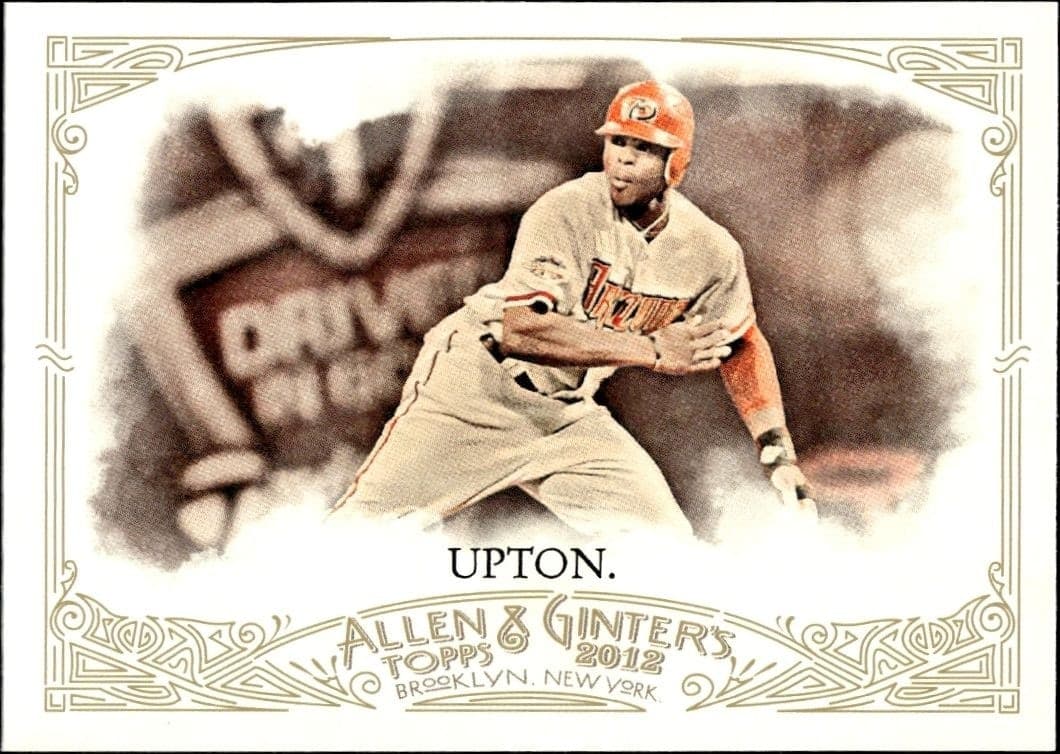 2012 Topps Allen & Ginter Justin Upton #42 trading card