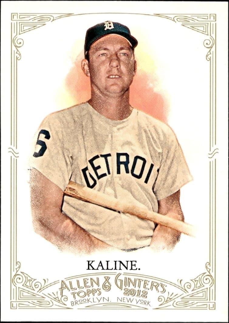 2012 Topps Allen & Ginter Al Kaline #54 trading card