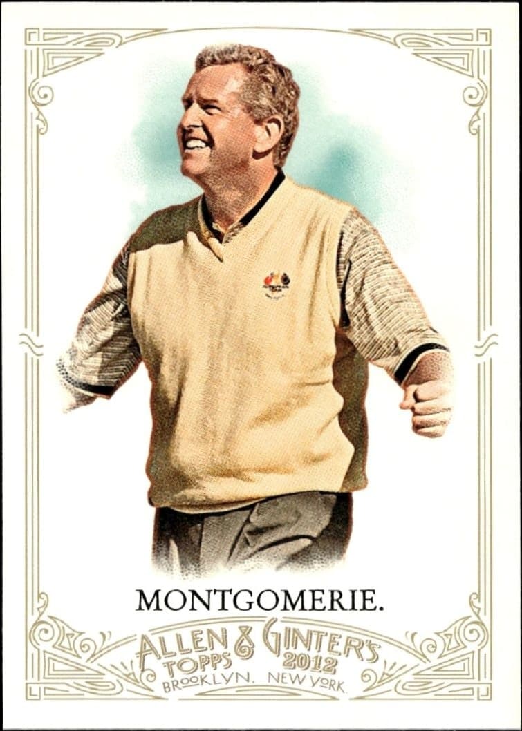 2012 Topps Allen & Ginter Colin Montgomerie #55 baseball trading card front