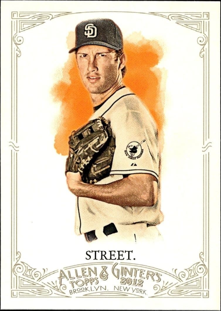 2012 Topps Allen & Ginter Huston Street #102 trading card