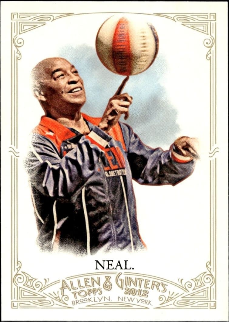 2012 Topps Allen & Ginter Curly Neal #85 baseball trading card front