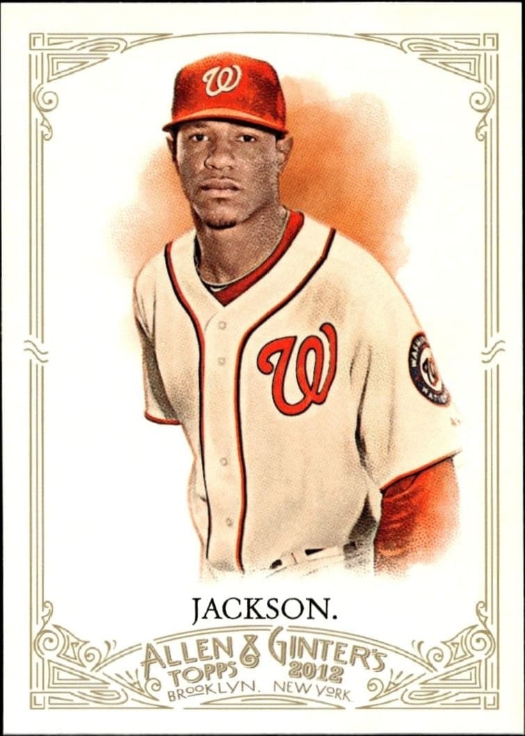 2012 Topps Allen & Ginter Edwin Jackson #89 baseball trading card front