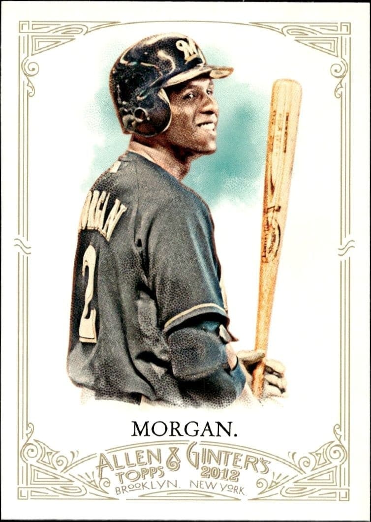 2012 Topps Allen & Ginter Nyjer Morgan #86 trading card