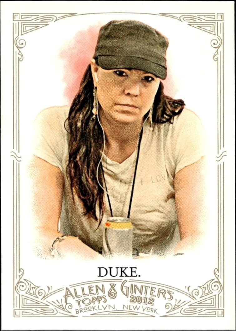 2012 Topps Allen & Ginter Annie Duke #87 baseball trading card front