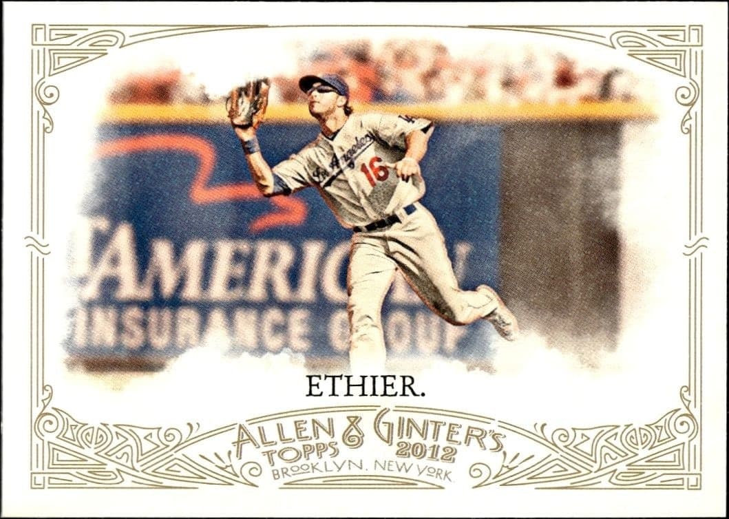 2012 Topps Allen & Ginter Andre Ethier #84 trading card