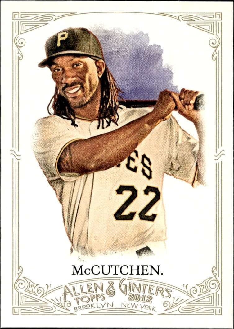 2012 Topps Allen & Ginter Andrew McCutchen #128 trading card