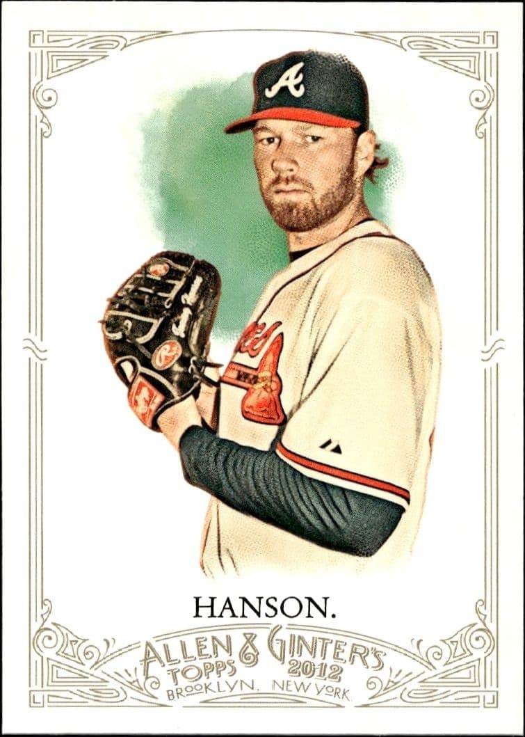 2012 Topps Allen & Ginter Tommy Hanson #201 trading card