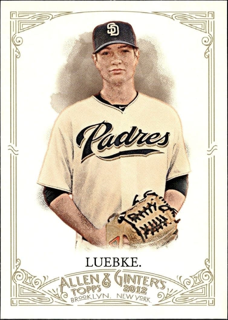2012 Topps Allen & Ginter Cory Luebke #207 trading card