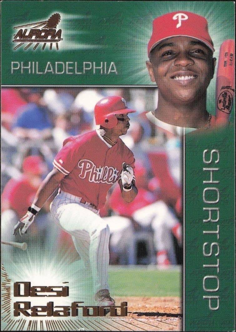 1998 Pacific Aurora Desi Relaford #172 trading card
