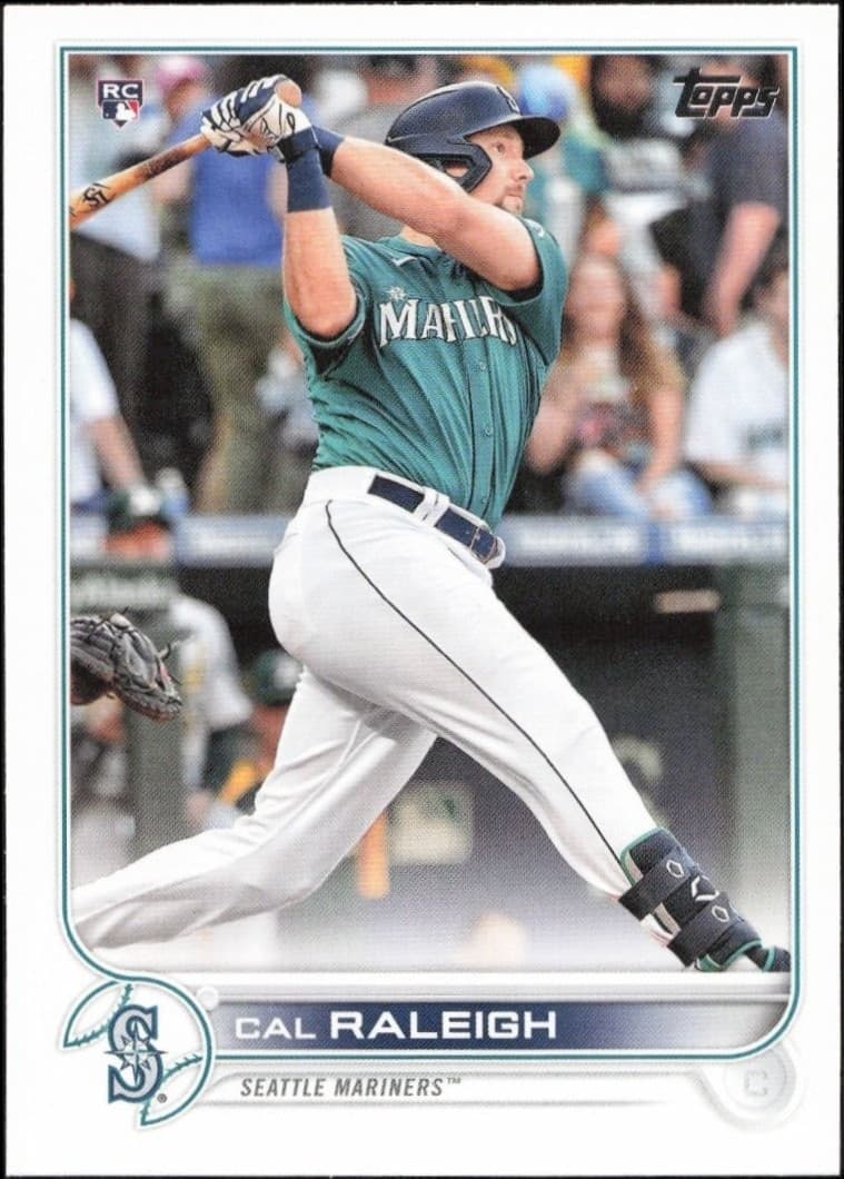 2022 Topps Series 1 Cal Raleigh #277 trading card
